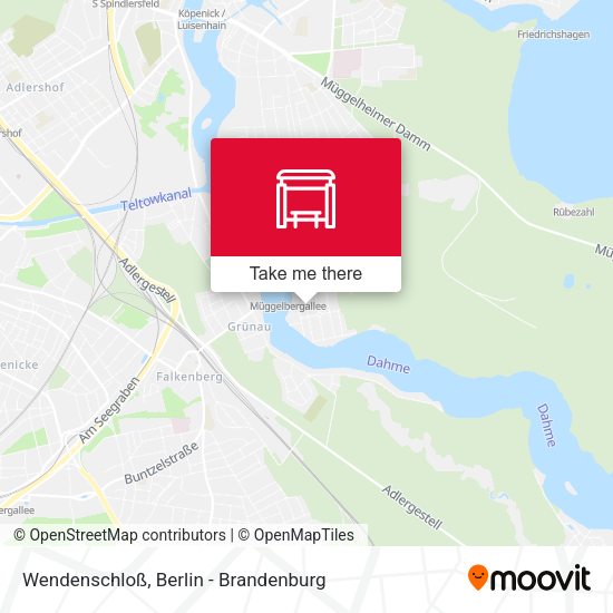 Wendenschloß map