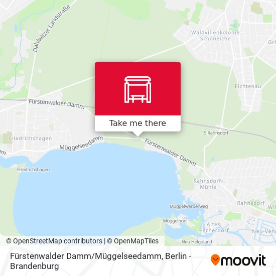 Fürstenwalder Damm / Müggelseedamm map