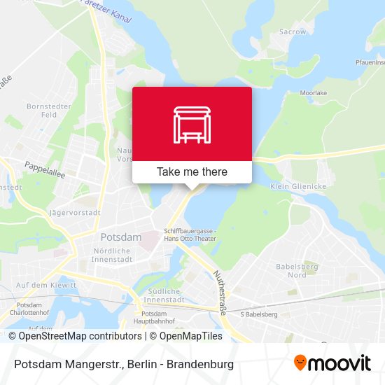 Карта Potsdam Mangerstr.