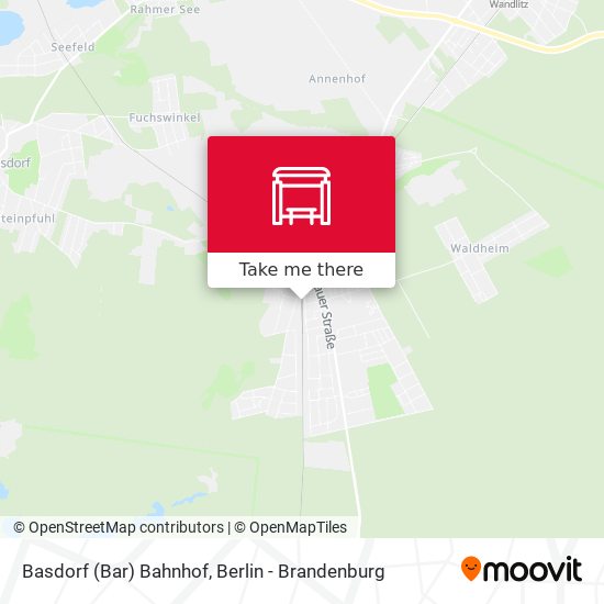 Basdorf (Bar) Bahnhof map