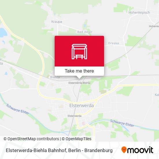 Elsterwerda Bahnhof map