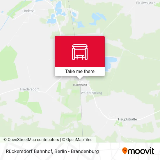 Rückersdorf Bahnhof map