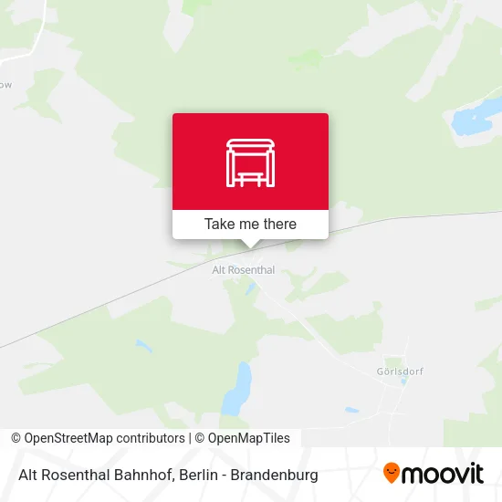 Карта Alt Rosenthal Bahnhof