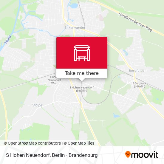 Карта S Hohen Neuendorf