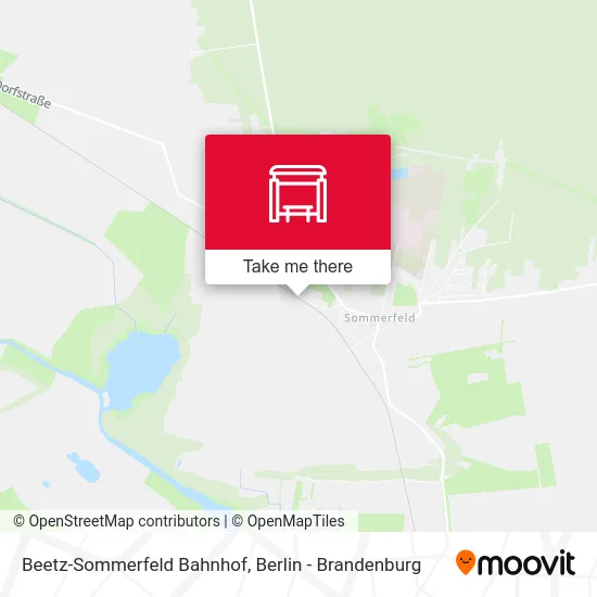 Beetz-Sommerfeld Bahnhof map