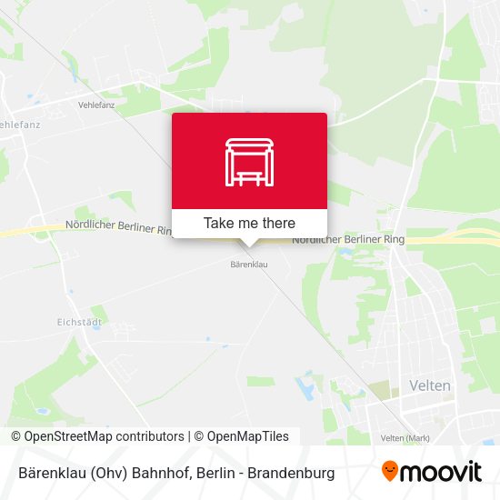 Bärenklau (Ohv) Bahnhof map