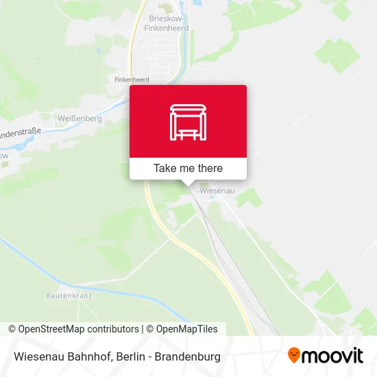 Wiesenau Bahnhof map