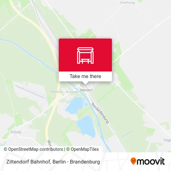 Ziltendorf Bahnhof map