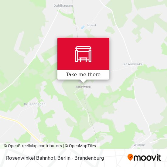 Rosenwinkel Bahnhof map