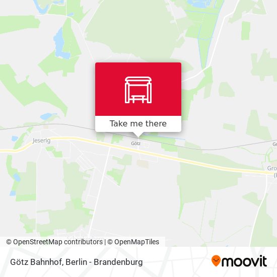 Götz Bahnhof map