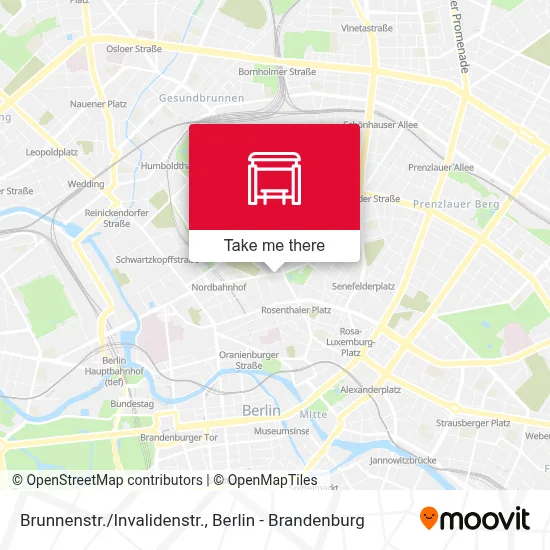 Brunnenstr./Invalidenstr. map