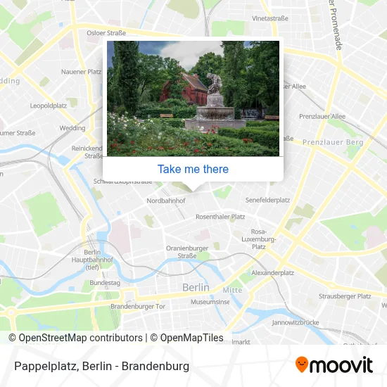 Pappelplatz map