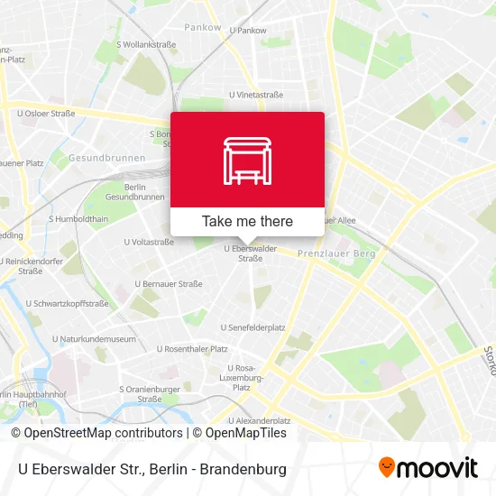 Карта U Eberswalder Str.