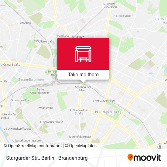 Карта Stargarder Str.