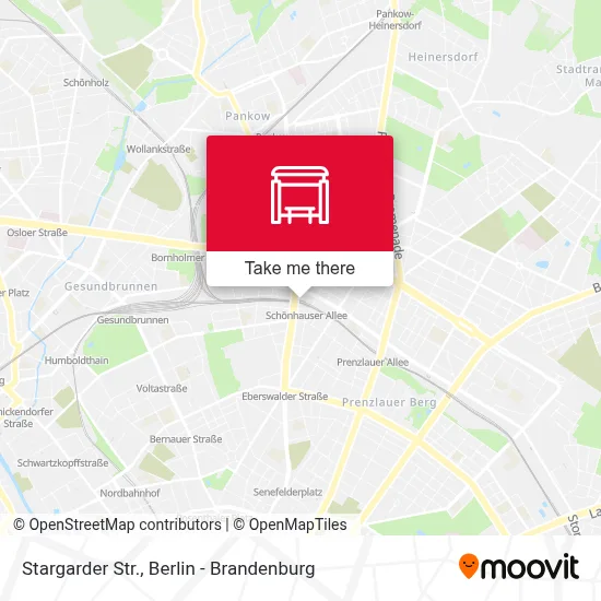 Stargarder Str. map