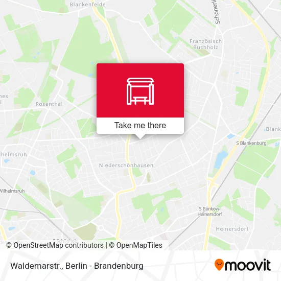 Карта Waldemarstr.