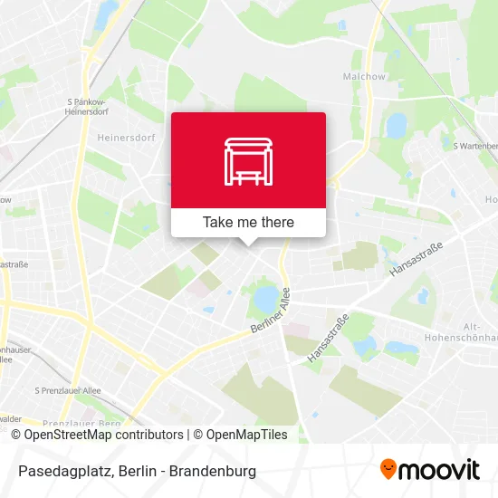 Карта Pasedagplatz