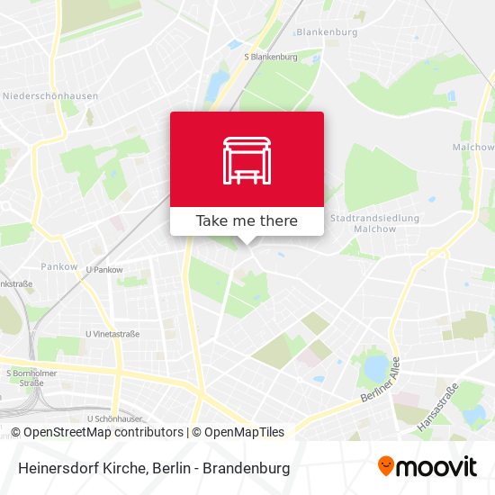 Heinersdorf Kirche map