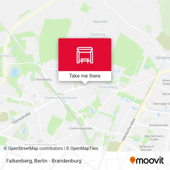 Карта Falkenberg