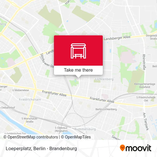 Карта Loeperplatz