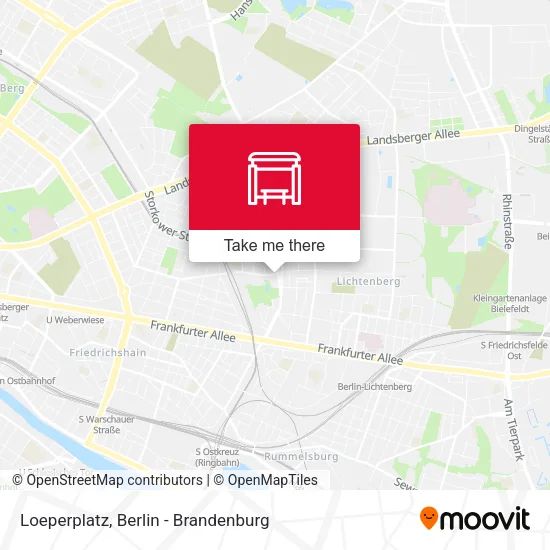 Карта Loeperplatz