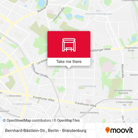 Карта Bernhard-Bästlein-Str.