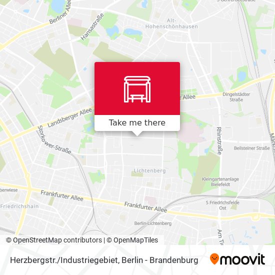 Herzbergstr./Industriegebiet map