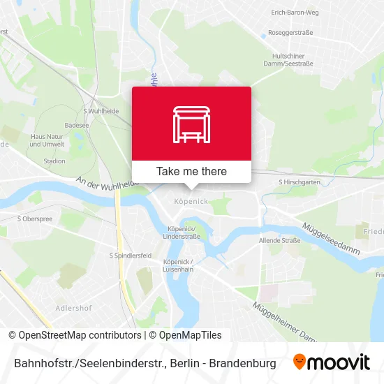 Карта Bahnhofstr./Seelenbinderstr.