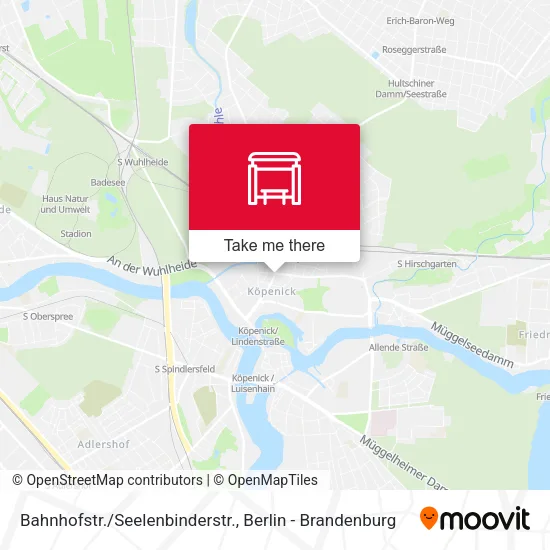 Карта Bahnhofstr./Seelenbinderstr.