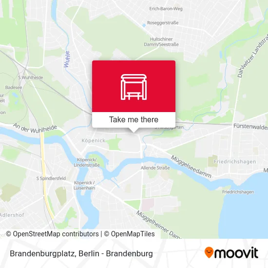 Brandenburgplatz map