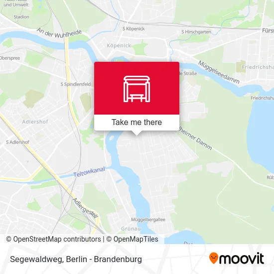 Карта Segewaldweg