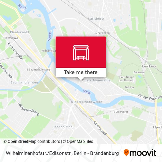 Wilhelminenhofstr./Edisonstr. map