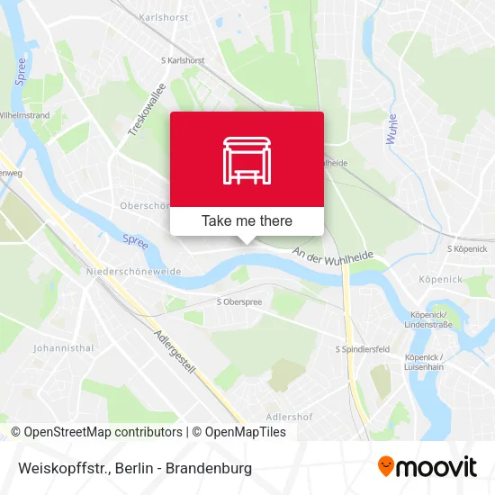 Карта Weiskopffstr.