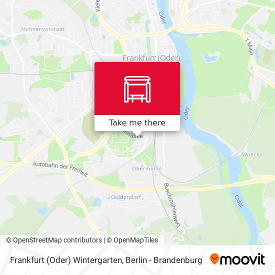 Frankfurt (Oder) Wintergarten map