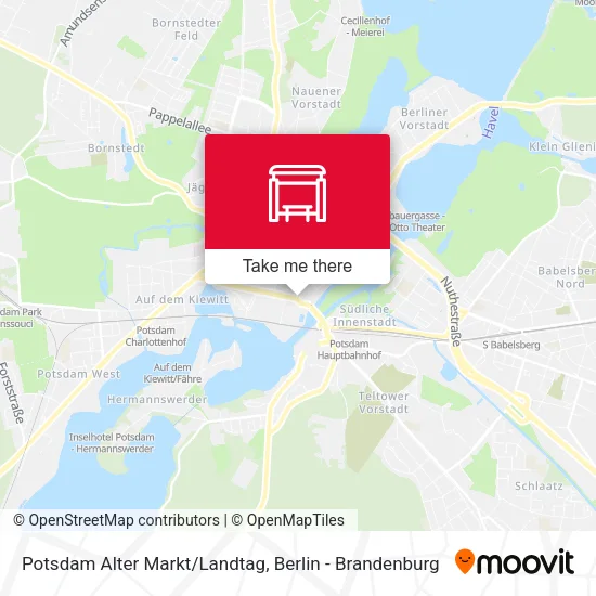 Карта Potsdam Alter Markt/Landtag