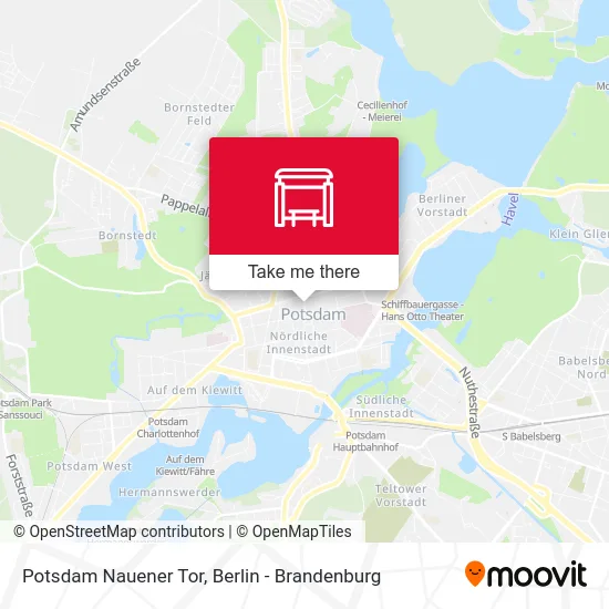 Potsdam Nauener Tor map