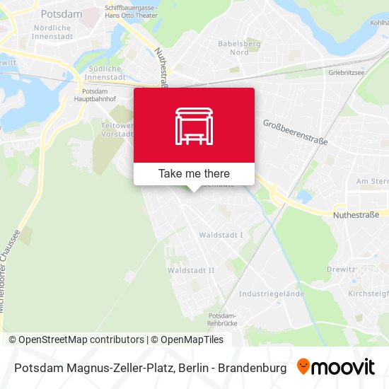 Карта Potsdam Magnus-Zeller-Platz