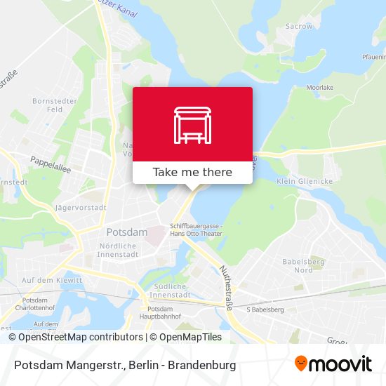 Potsdam Mangerstr. map