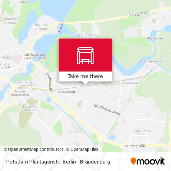 Potsdam Plantagenstr. map