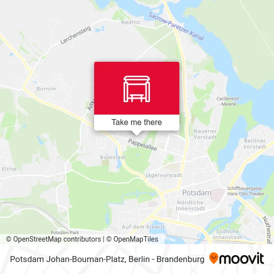 Potsdam Johan-Bouman-Platz map