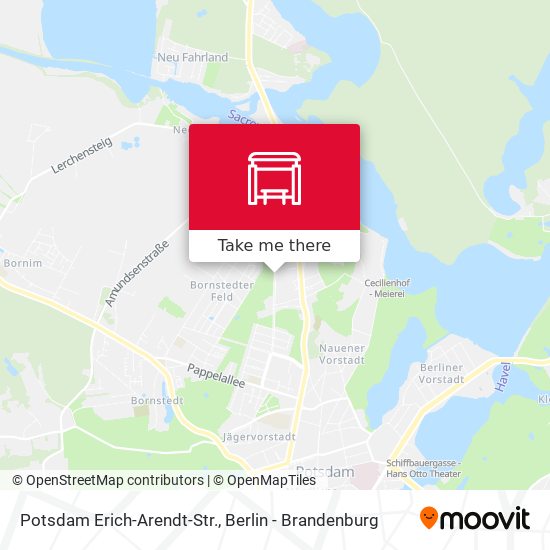 Potsdam Erich-Arendt-Str. map