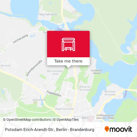 Карта Potsdam Erich-Arendt-Str.