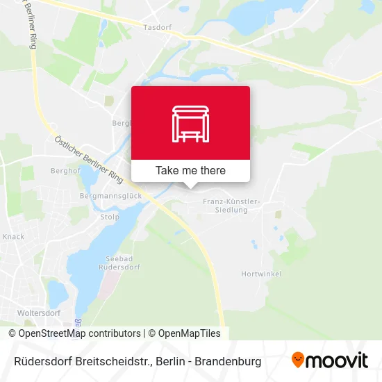 Rüdersdorf Breitscheidstr. map