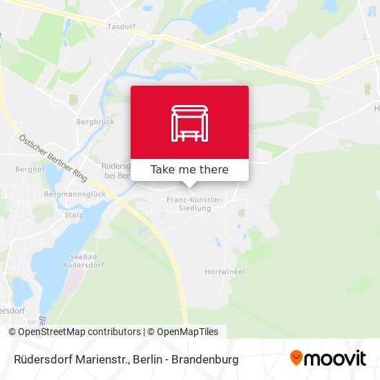 Rüdersdorf Marienstr. map