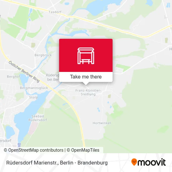 Rüdersdorf Marienstr. map