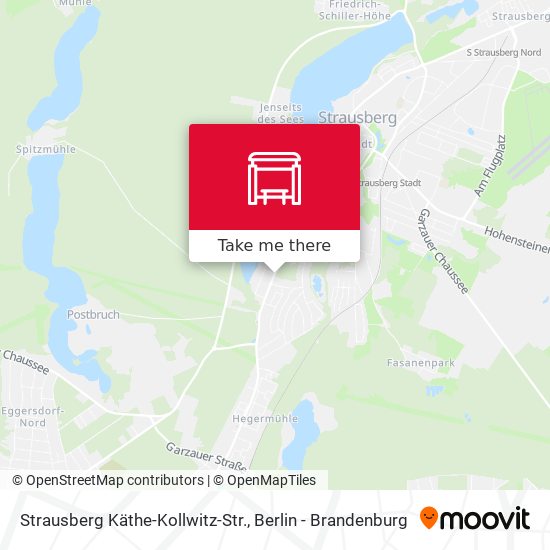 Strausberg Käthe-Kollwitz-Str. map