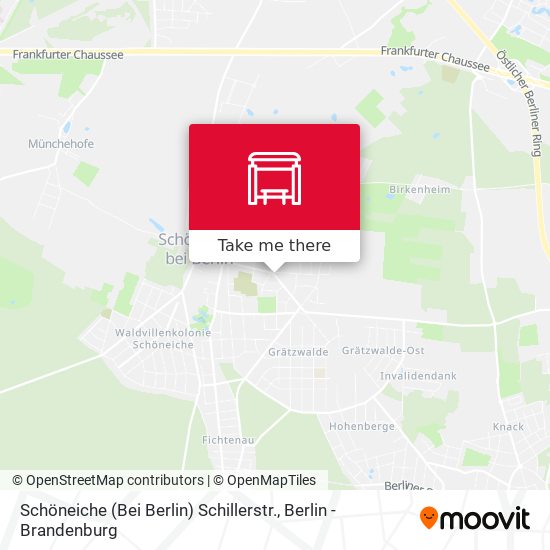Schöneiche (Bei Berlin) Schillerstr. map