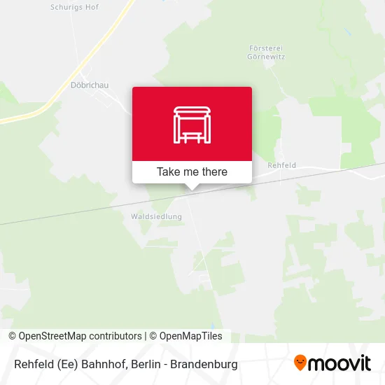 Rehfeld (Ee) Bahnhof map