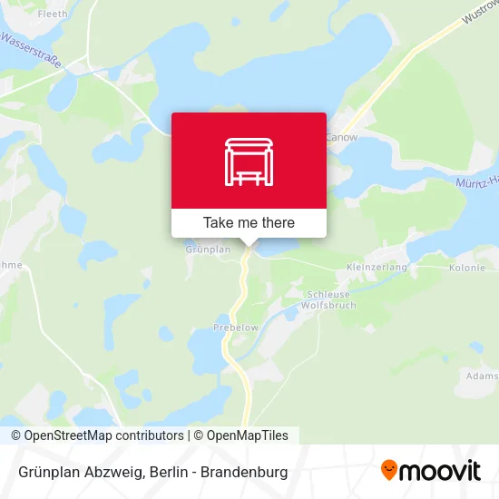 Карта Grünplan Abzweig