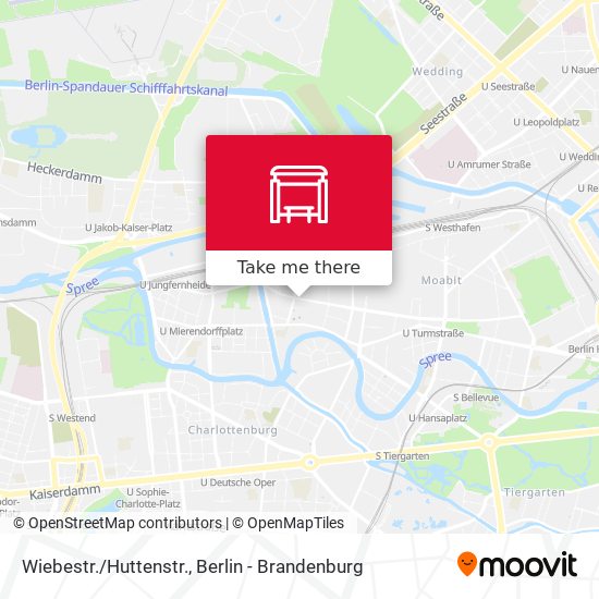 Wiebestr./Huttenstr. map